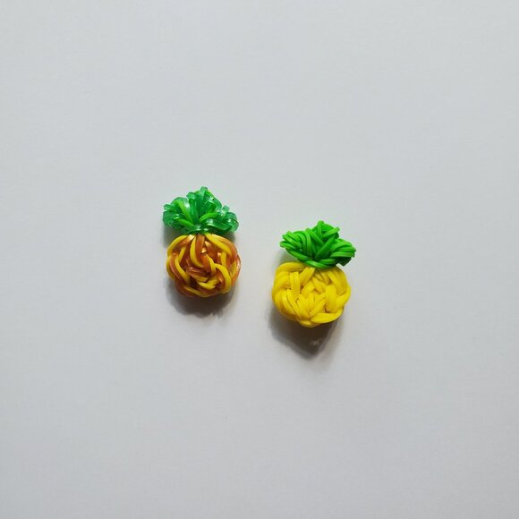 Handmade Rainbow Loom Fruit Charms - Picture 3 of 7